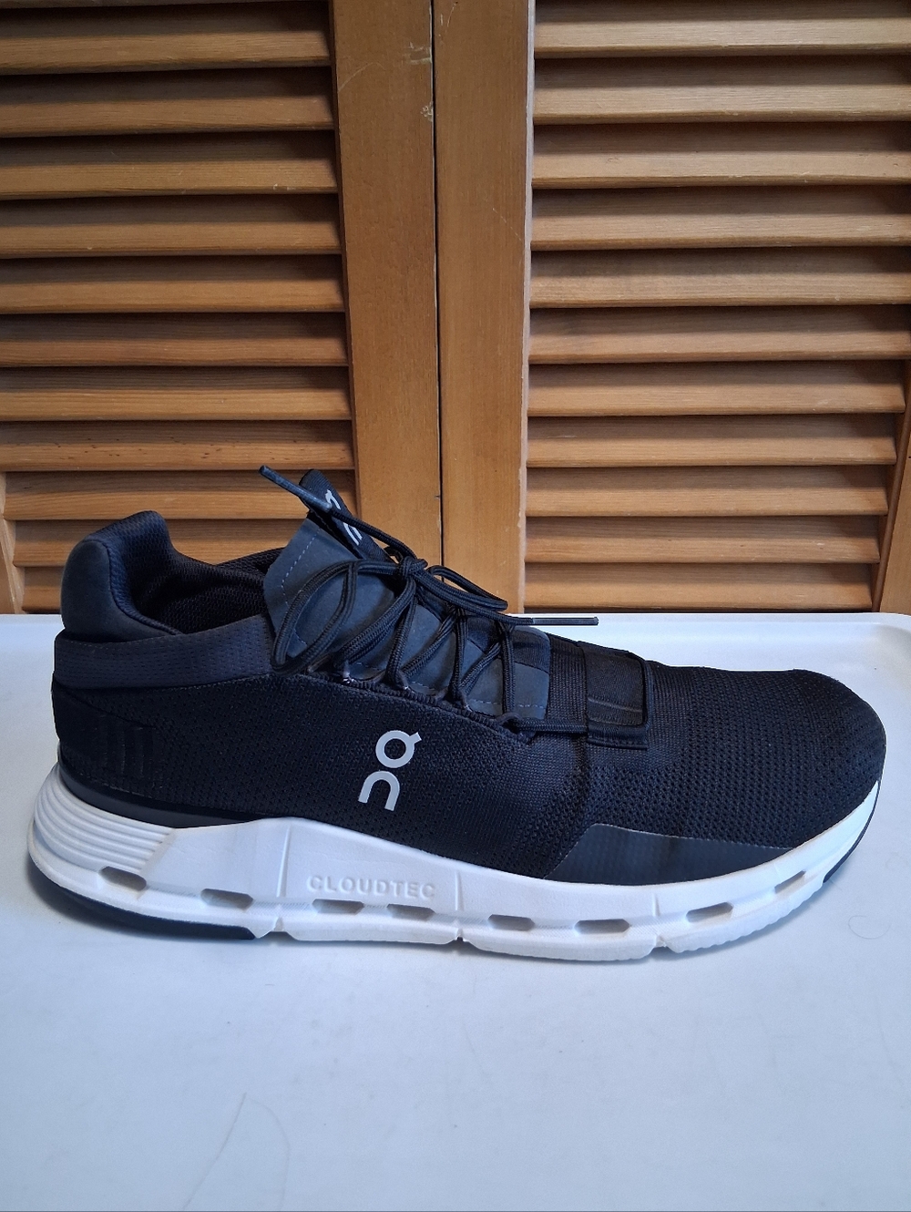 On Cloudnova Phantom White Men's Sneaker Running Shoe * Size: 11.5